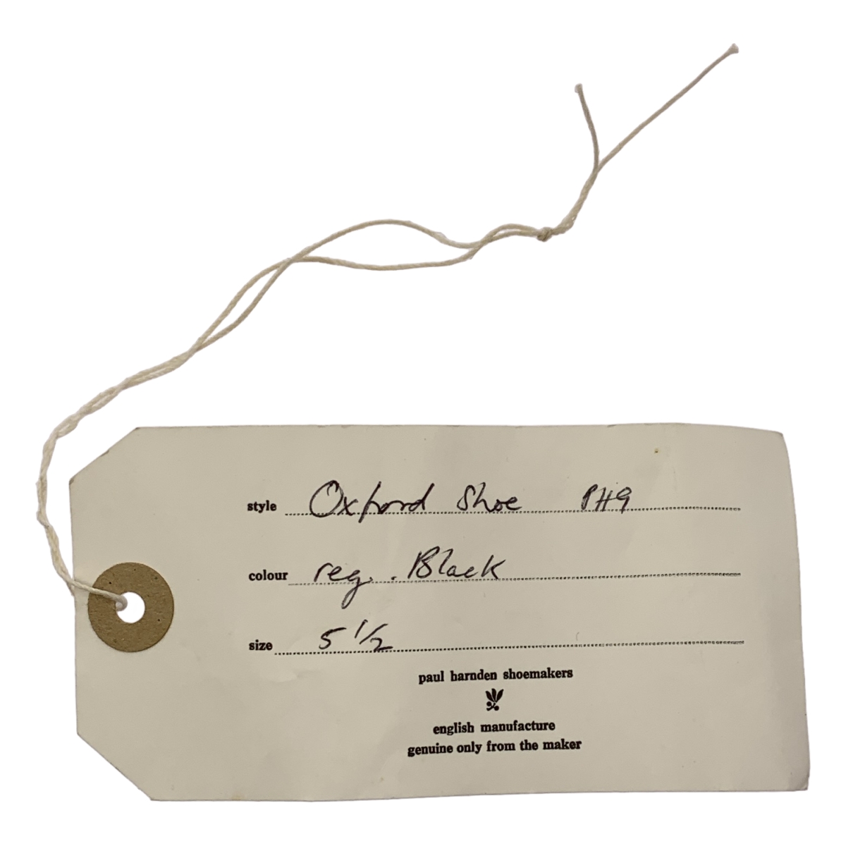 Paul Harnden / ポールハーデン Oxford Shoe / レザー オックスフォード シューズ 革靴