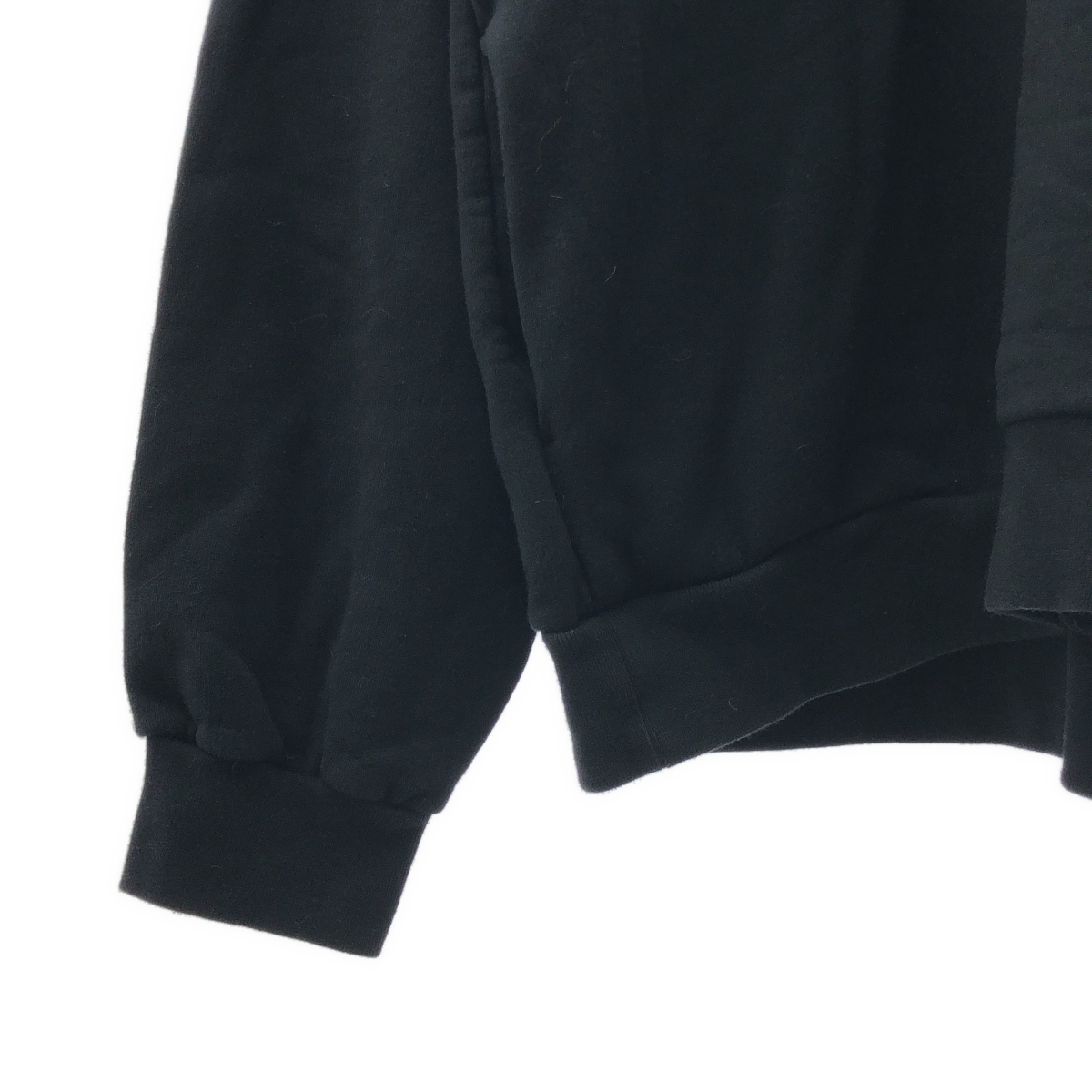 MARNI / マルニ フェイクファーフード ロゴ刺しゅう フーディ プルオーバーパーカー