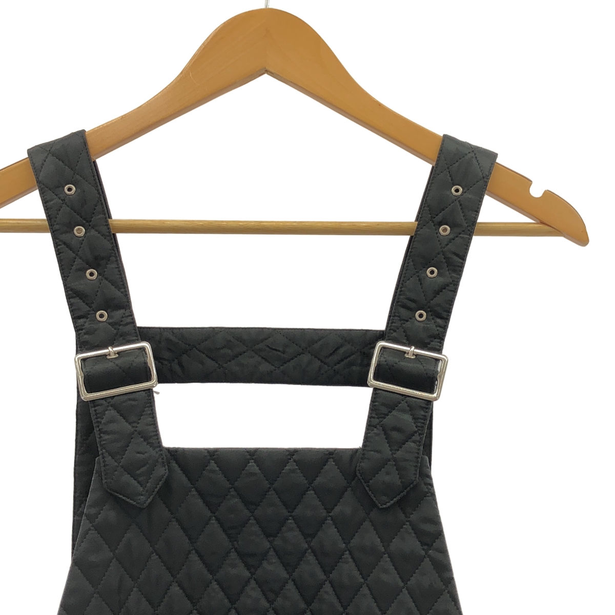 noir kei ninomiya / ノワールケイニノミヤ キルティング Aライン ジャンパースカート