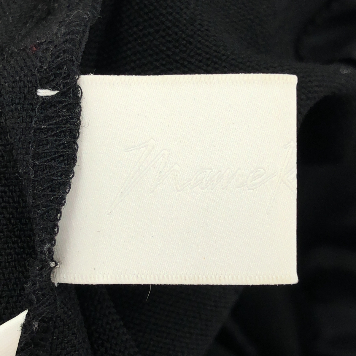 Mame Kurogouchi / マメクロゴウチ サイドジップ ハイウエスト パンツ