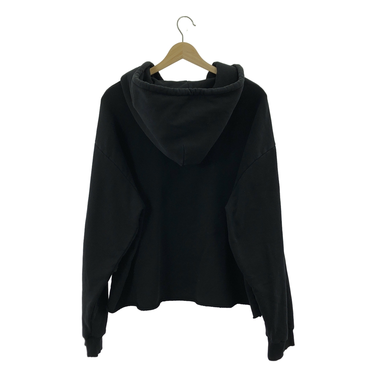 MM6 Maison Margiela / エムエムシックスメゾンマルジェラ ナンバーシグネチャー フーデッド カットオフ スウェット トレーナー / ユニセックス