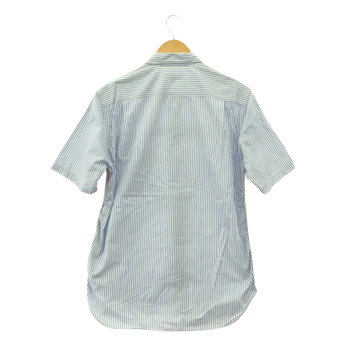 COMME des GARCONS HOMME / コムデギャルソンオム ストライプ パッチ レギュラーカラーシャツ