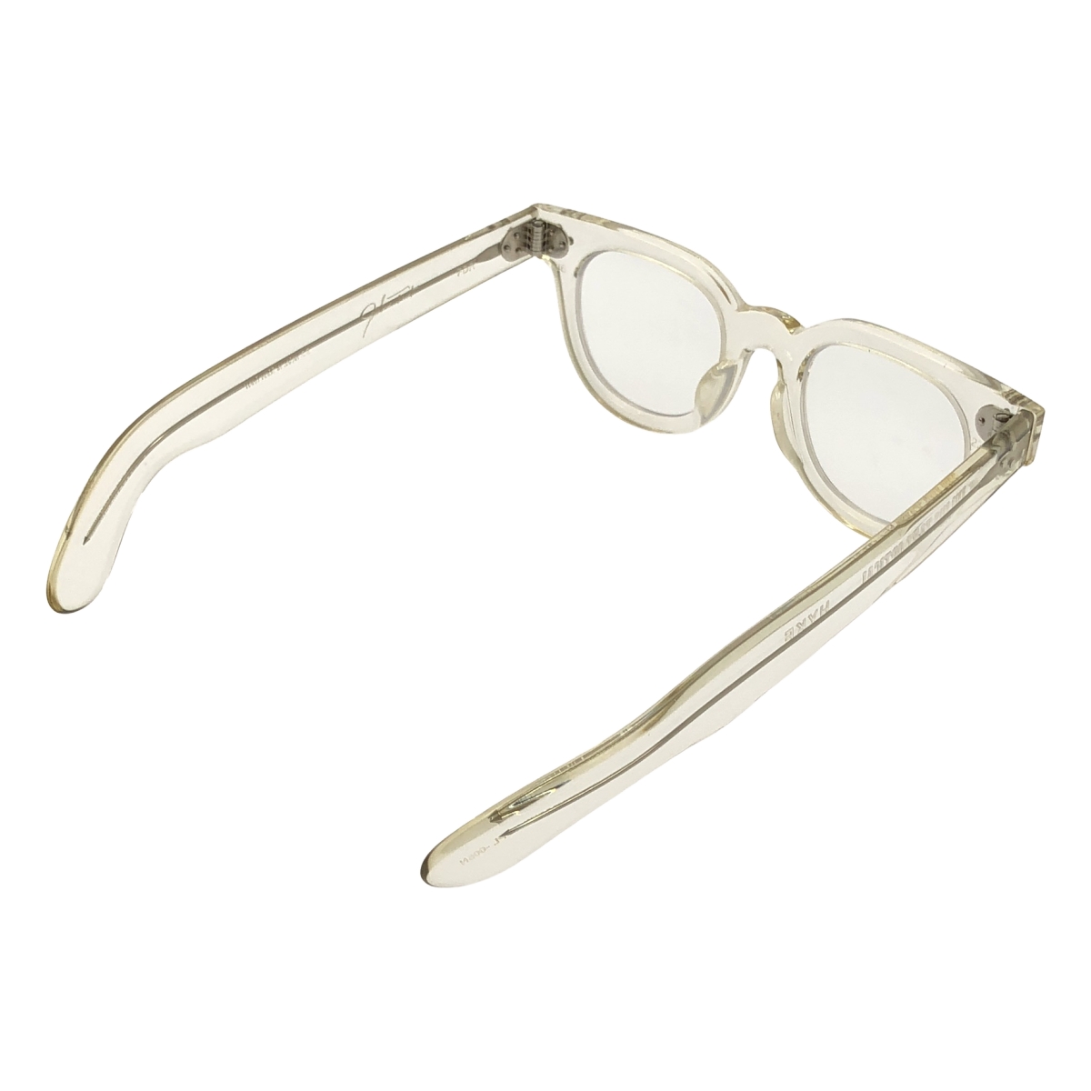 HYKE / ハイク × JULIUS TART OPTICAL / ジュリアスタートオプティカル クリアフレーム アイウェア メガネ / ユニセックス / PL-005N