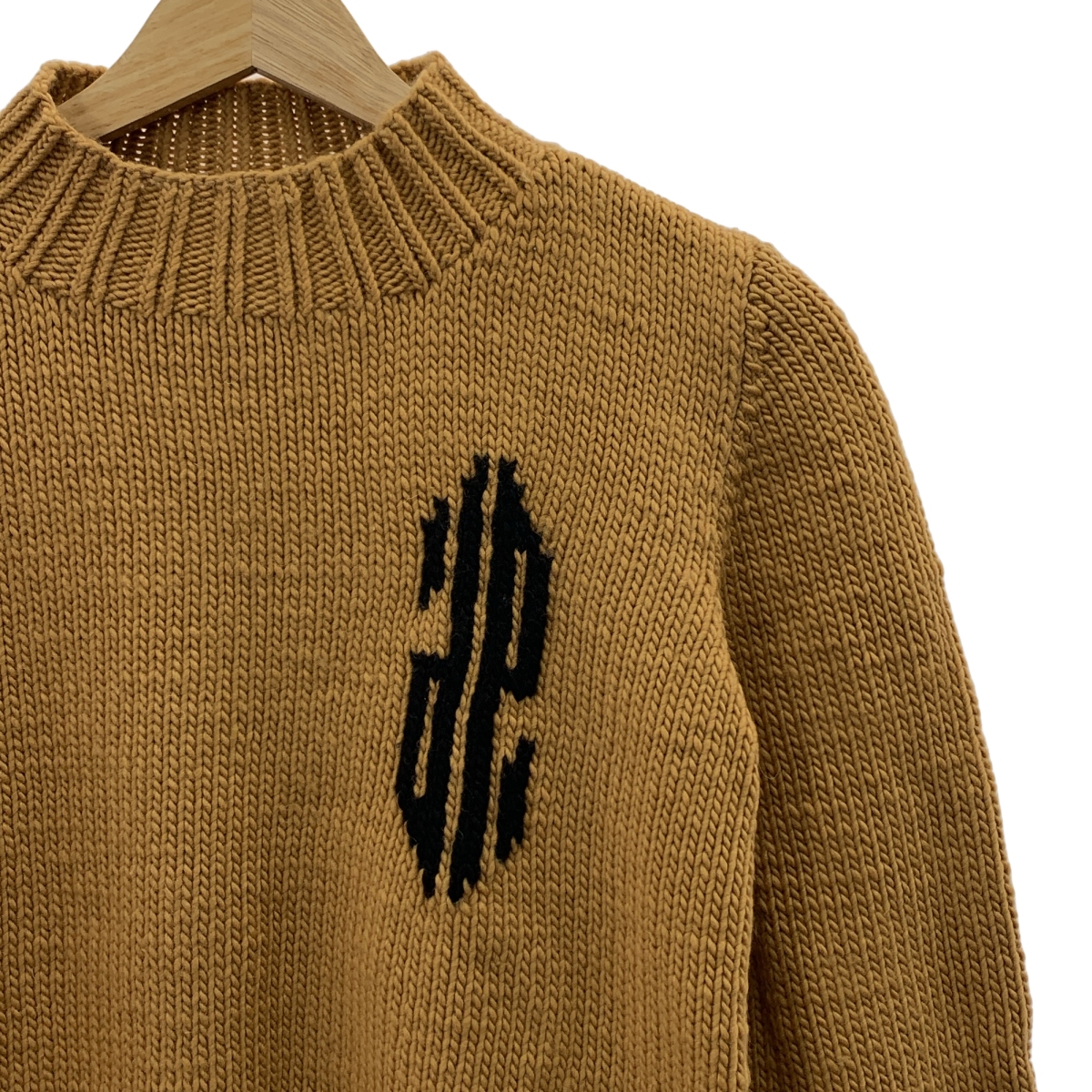 PATOU / パトゥ ウール ロゴ ハイネック ニット セーター