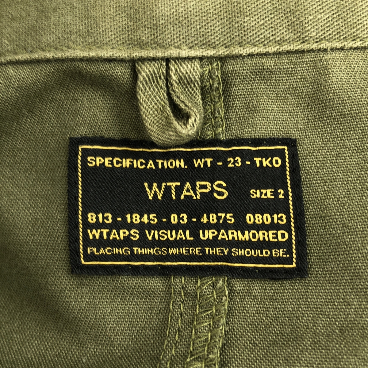 WTAPS / ダブルタップス BUDS SS SHIRT COPO SERGE / ミリタリー シャツ