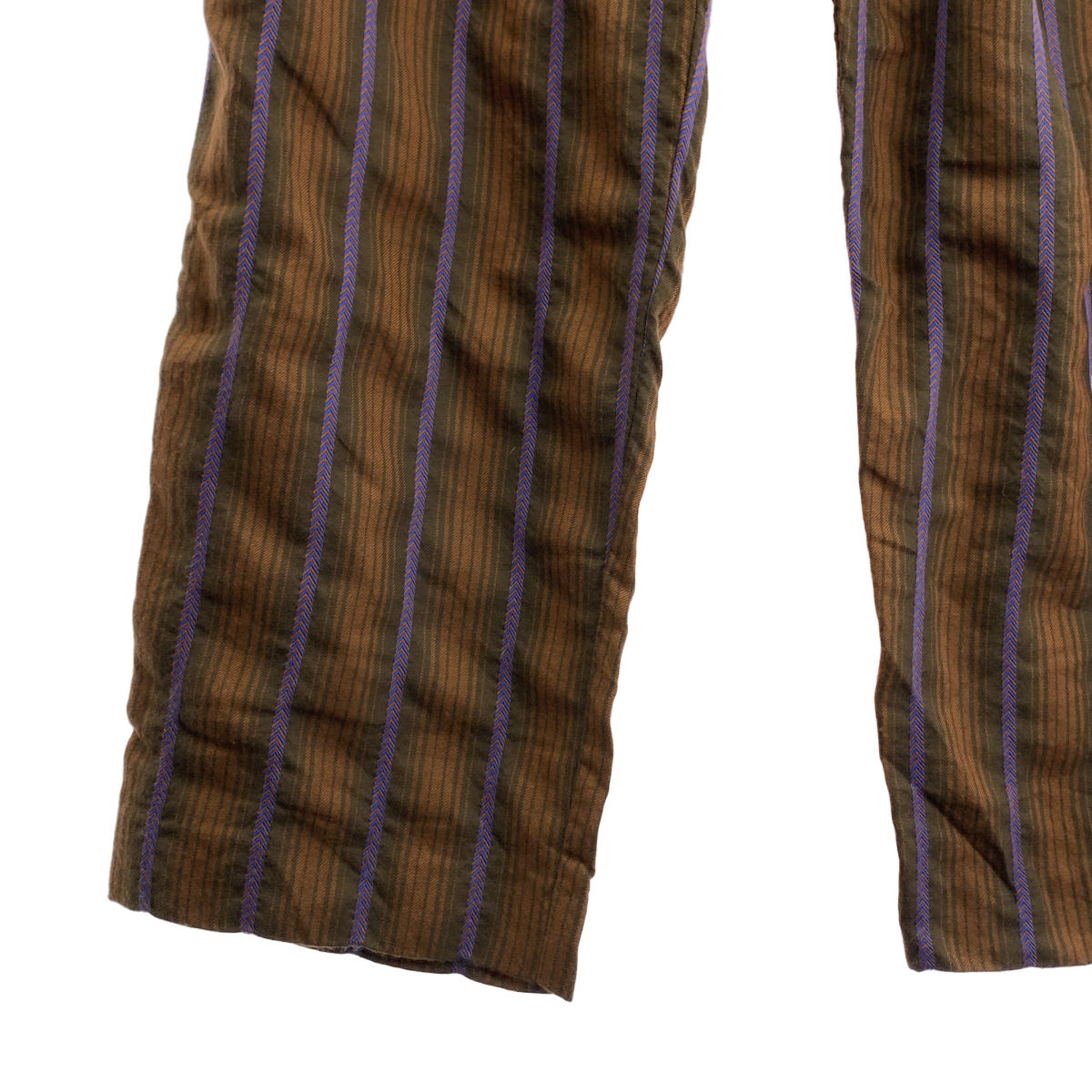 WALES BONNER / ウェールズボナー 総柄 ドローストリング ワイド イージーパンツ