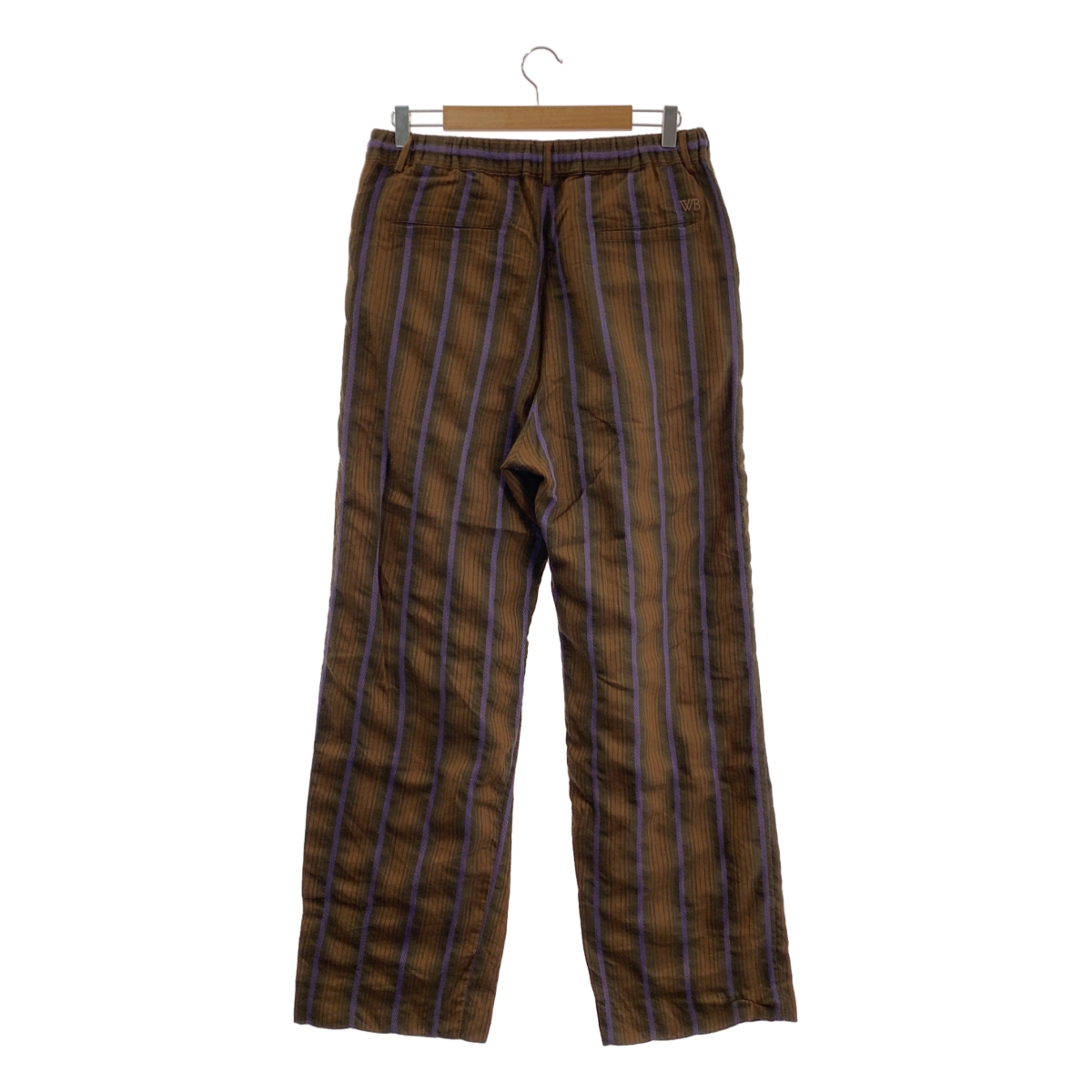 WALES BONNER / ウェールズボナー 総柄 ドローストリング ワイド イージーパンツ