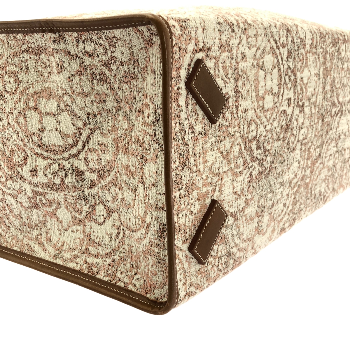 A VACATION / アヴァケーション TANK PAISLEY / 総柄 ジャガード レザーハンドル トートバッグ