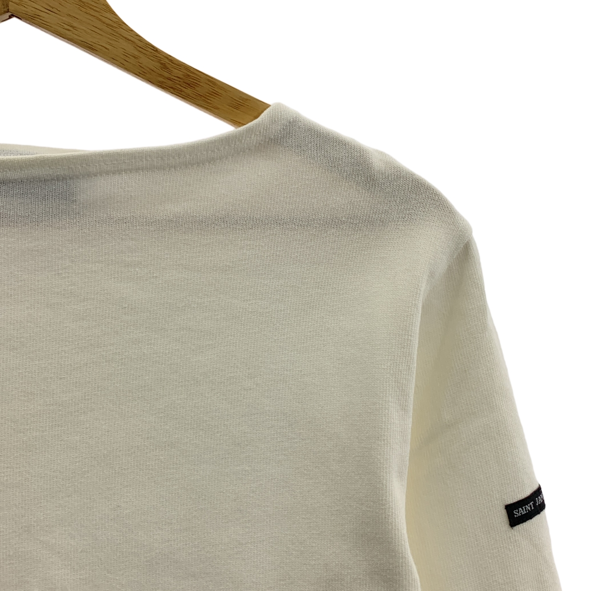 SAINT JAMES / セントジェームス ウェッソン エルバーパッチ バスクシャツ