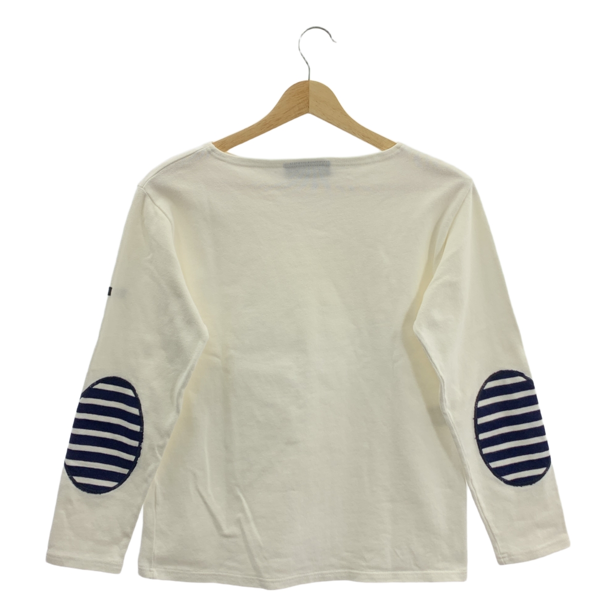 SAINT JAMES / セントジェームス ウェッソン エルバーパッチ バスクシャツ