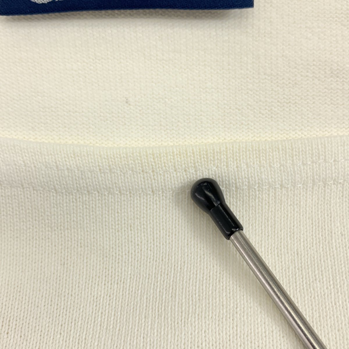 SAINT JAMES / セントジェームス ウェッソン エルバーパッチ バスクシャツ