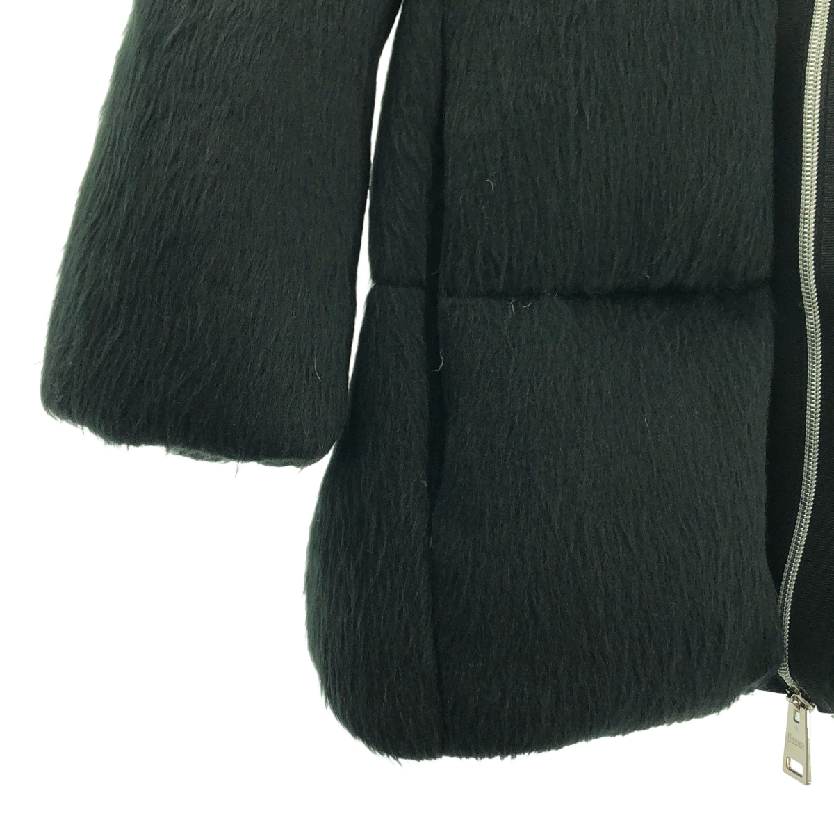 HERNO / ヘルノ ナイロン エコファー ダウンジャケット