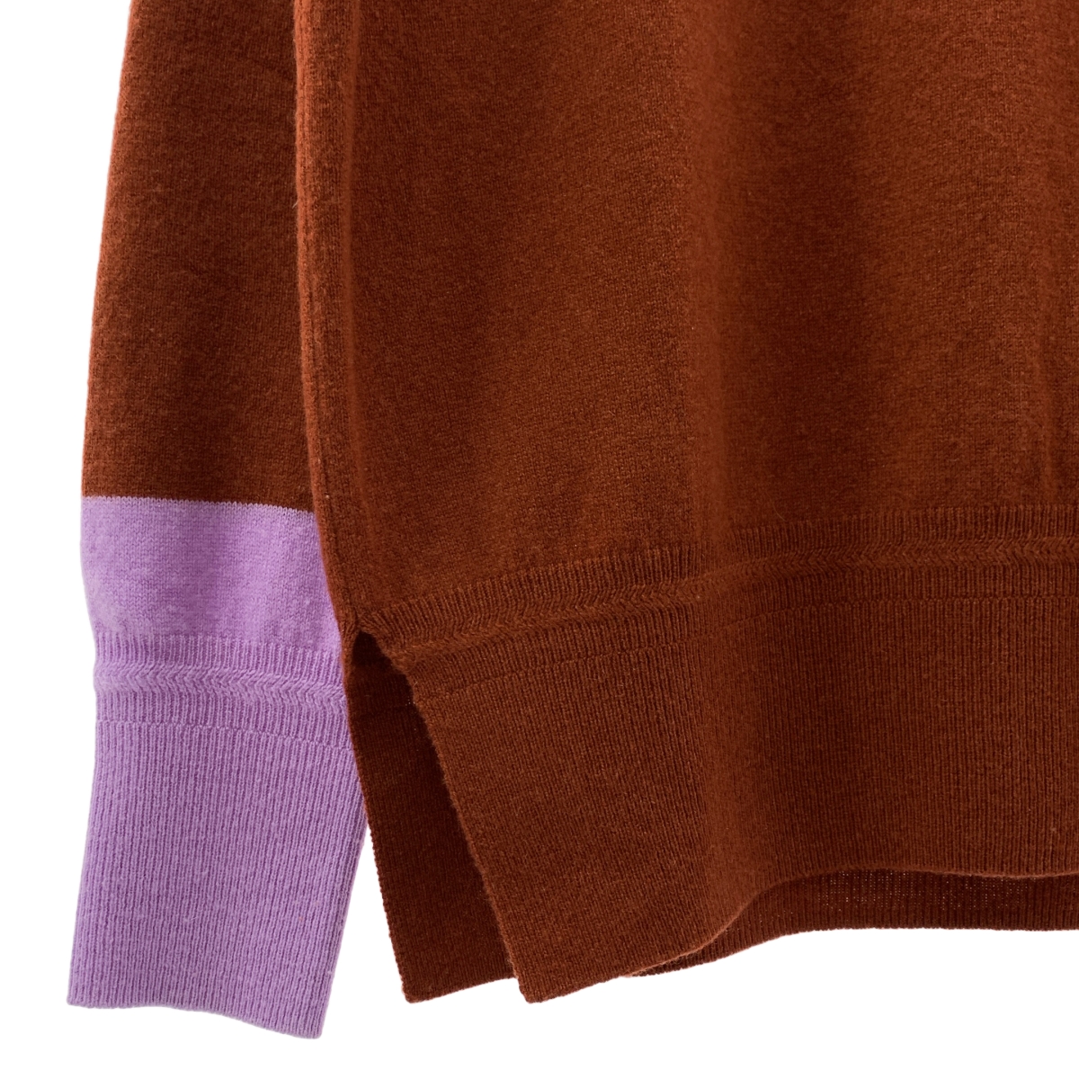 その他 カシミヤ スリット プルオーバー ニット