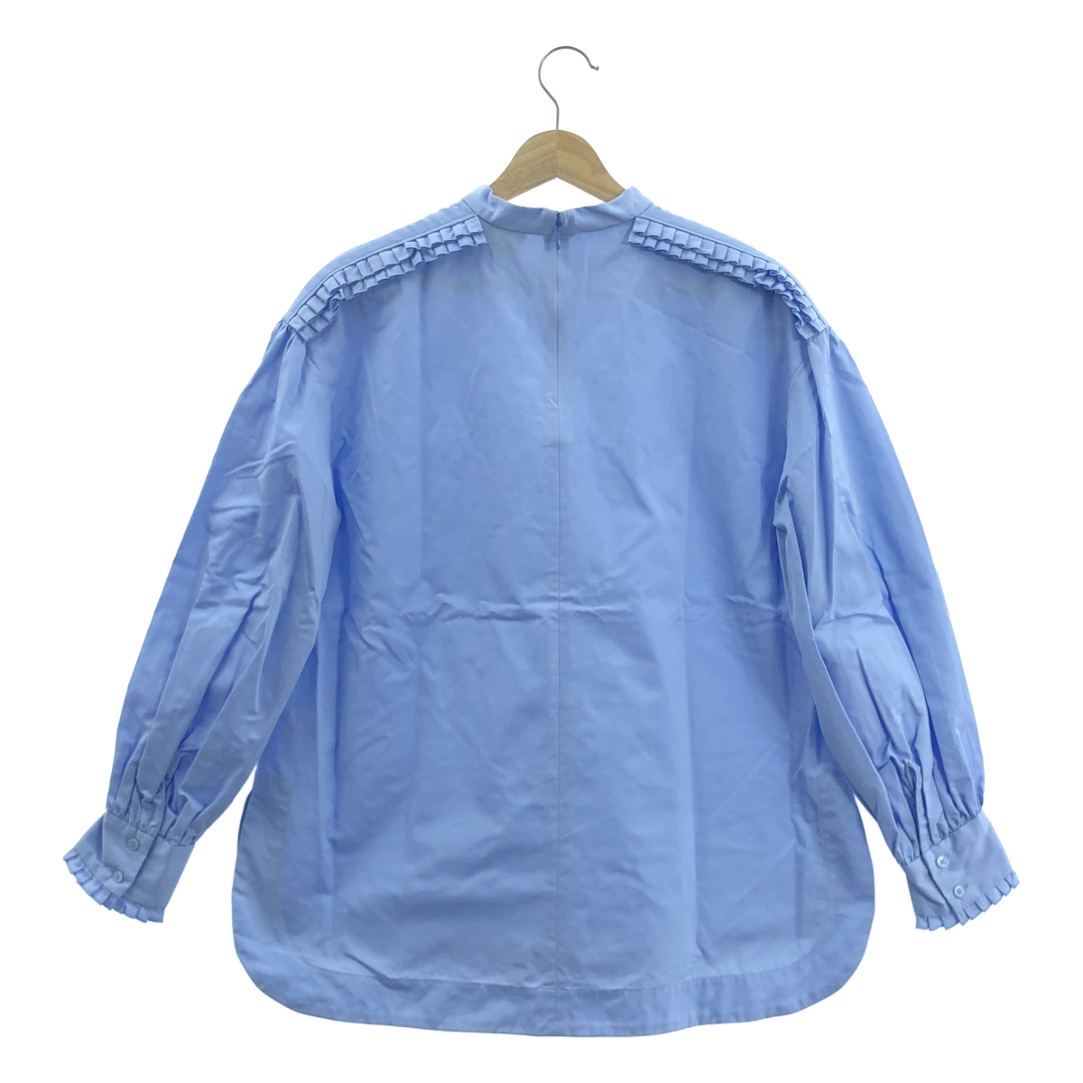 UNITED ARROWS / ユナイテッドアローズ タックフリル ハイネック ブラウス