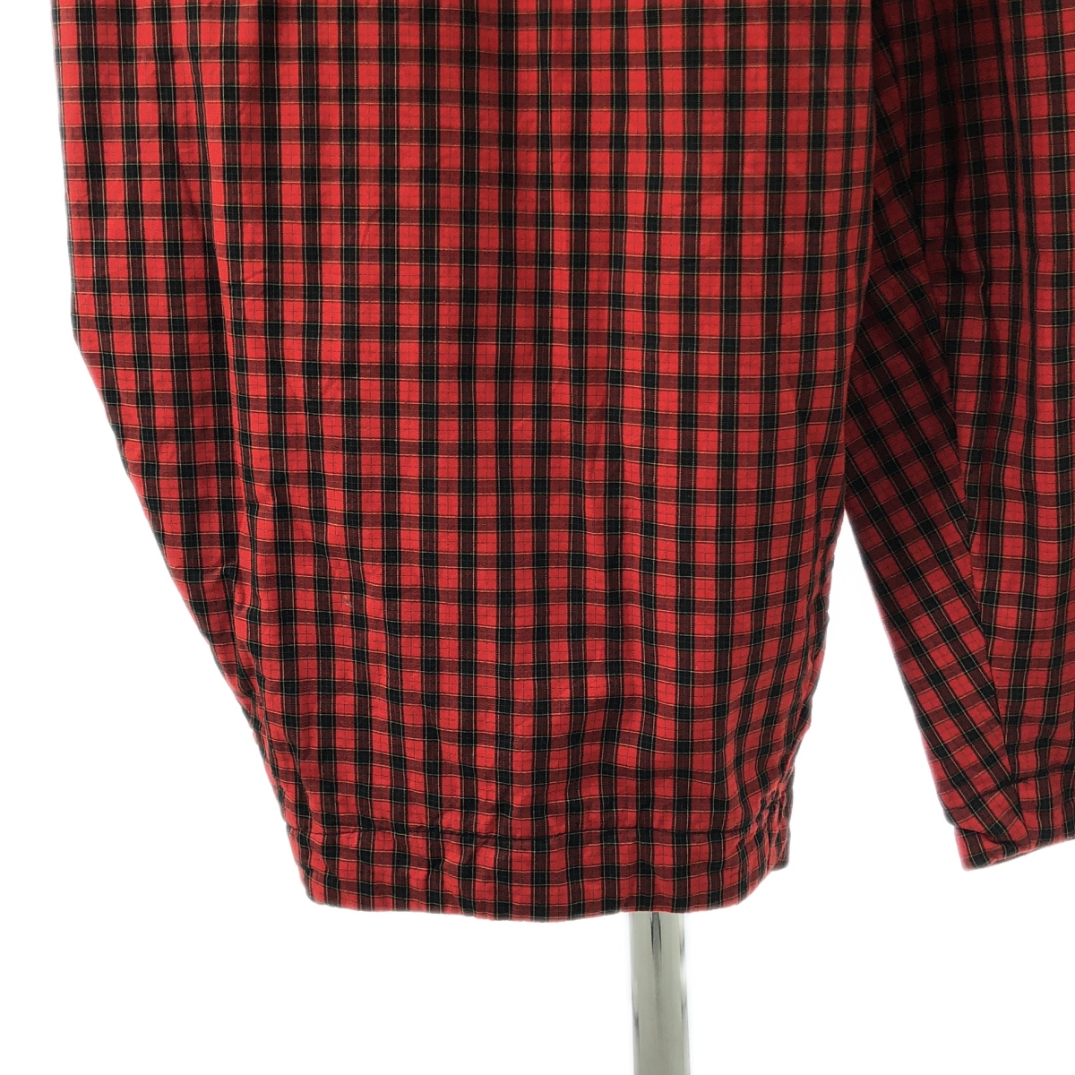 BLACK COMME des GARCONS / ブラックコムデギャルソン チェック バルーン イージーパンツ