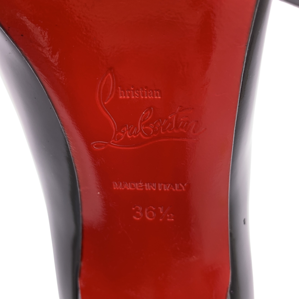 Christian Louboutin / クリスチャンルブタン パテントレザー ポインテッドトゥ パンプス