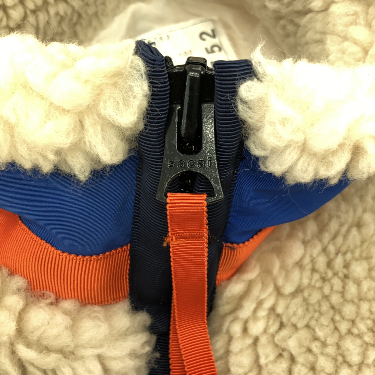 sacai / サカイ Faux Shearling × Faux Fur Blouson / ファードッキング ボア オーバーブルゾン ジャケット / 総裏地