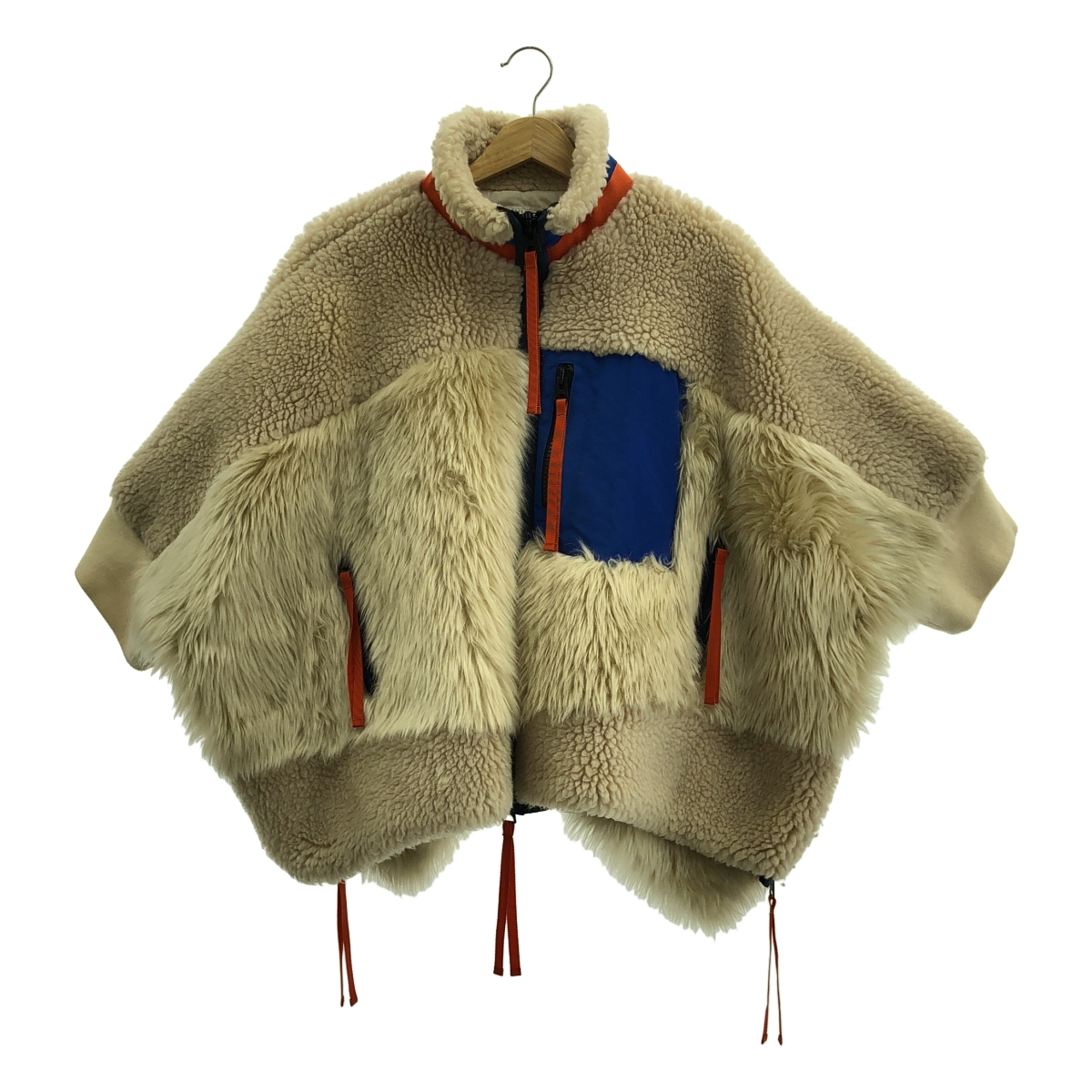 sacai / サカイ Faux Shearling × Faux Fur Blouson / ファードッキング ボア オーバーブルゾン ジャケット / 総裏地
