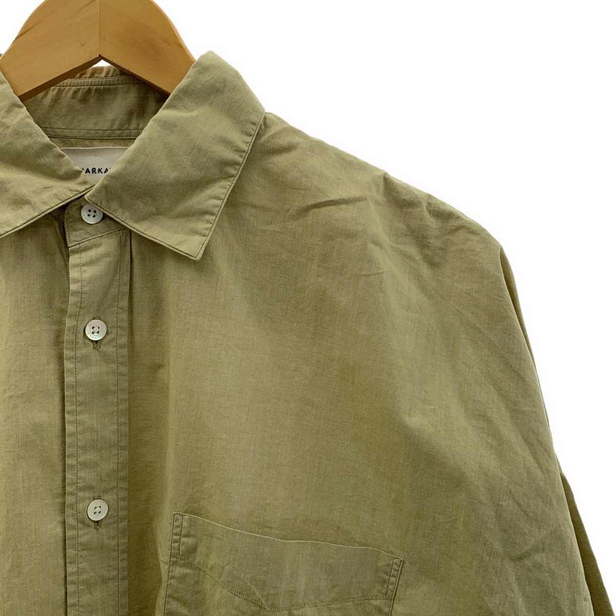 MARKAWARE / マーカウェア TENT SHIRTS SOKTAS ORGANIC COTTON POPLIN オーガニックコットンポプリン テントシャツ