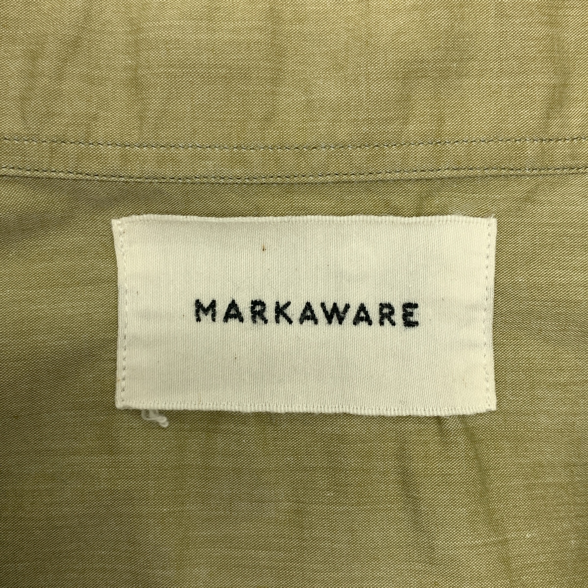MARKAWARE / マーカウェア TENT SHIRTS SOKTAS ORGANIC COTTON POPLIN オーガニックコットンポプリン テントシャツ