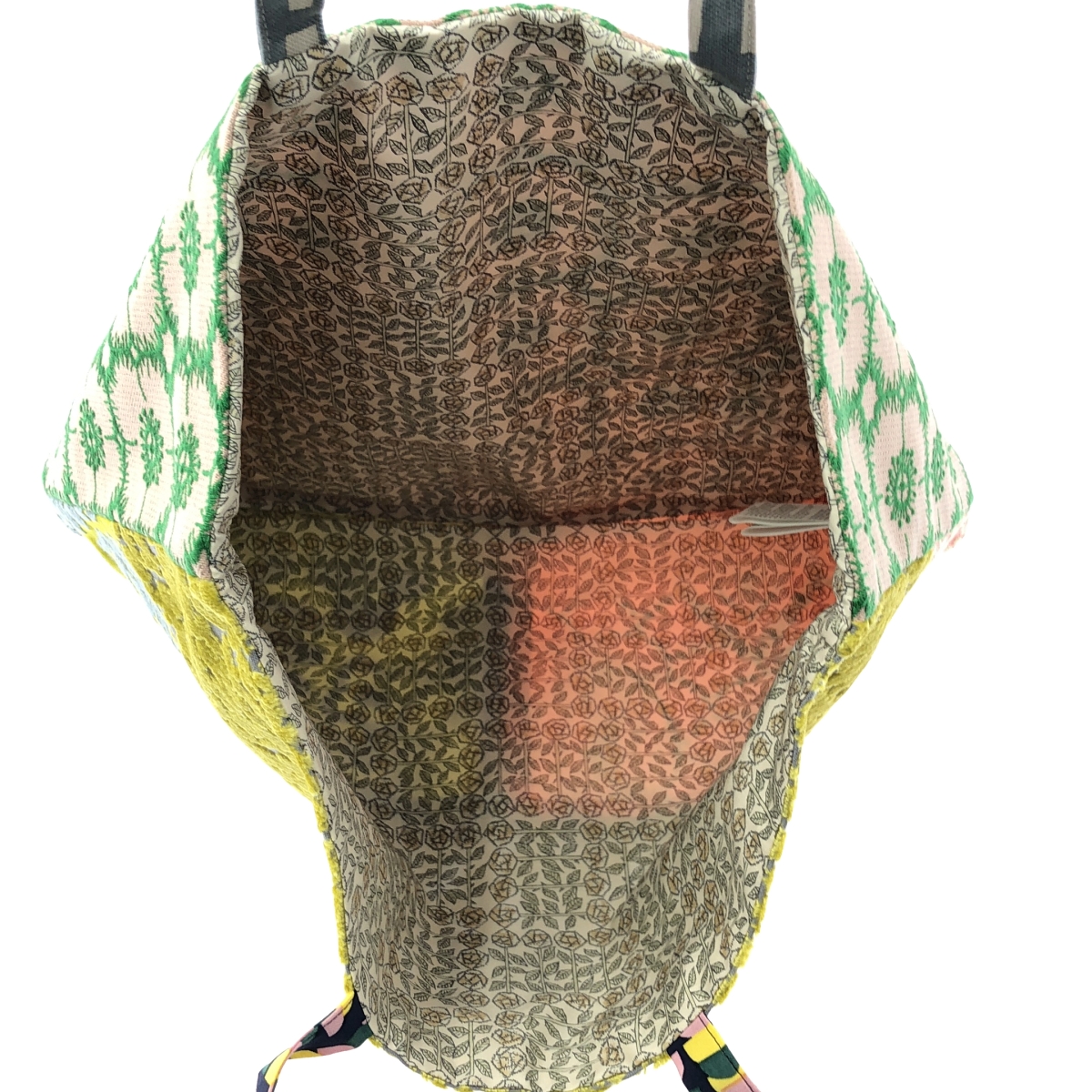 mina perhonen / ミナペルホネン maisema bag パッチワーク トートバッグ