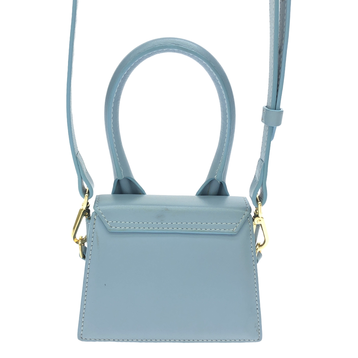 JACQUEMUS / ジャックムス レザー ロゴ ミニハンドバッグ