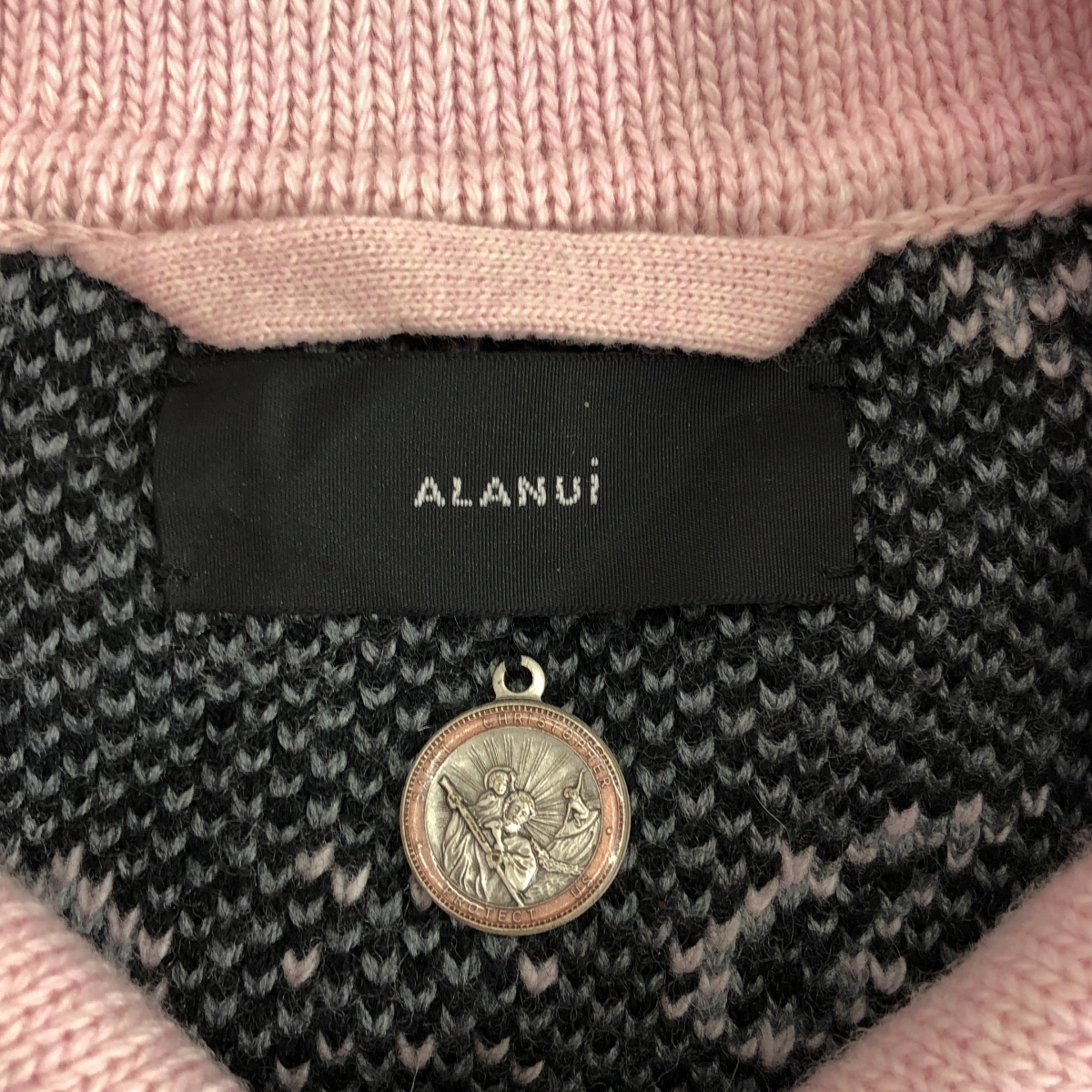 ALANUI / アラヌイ ペイズリー柄 ニット ジャケット