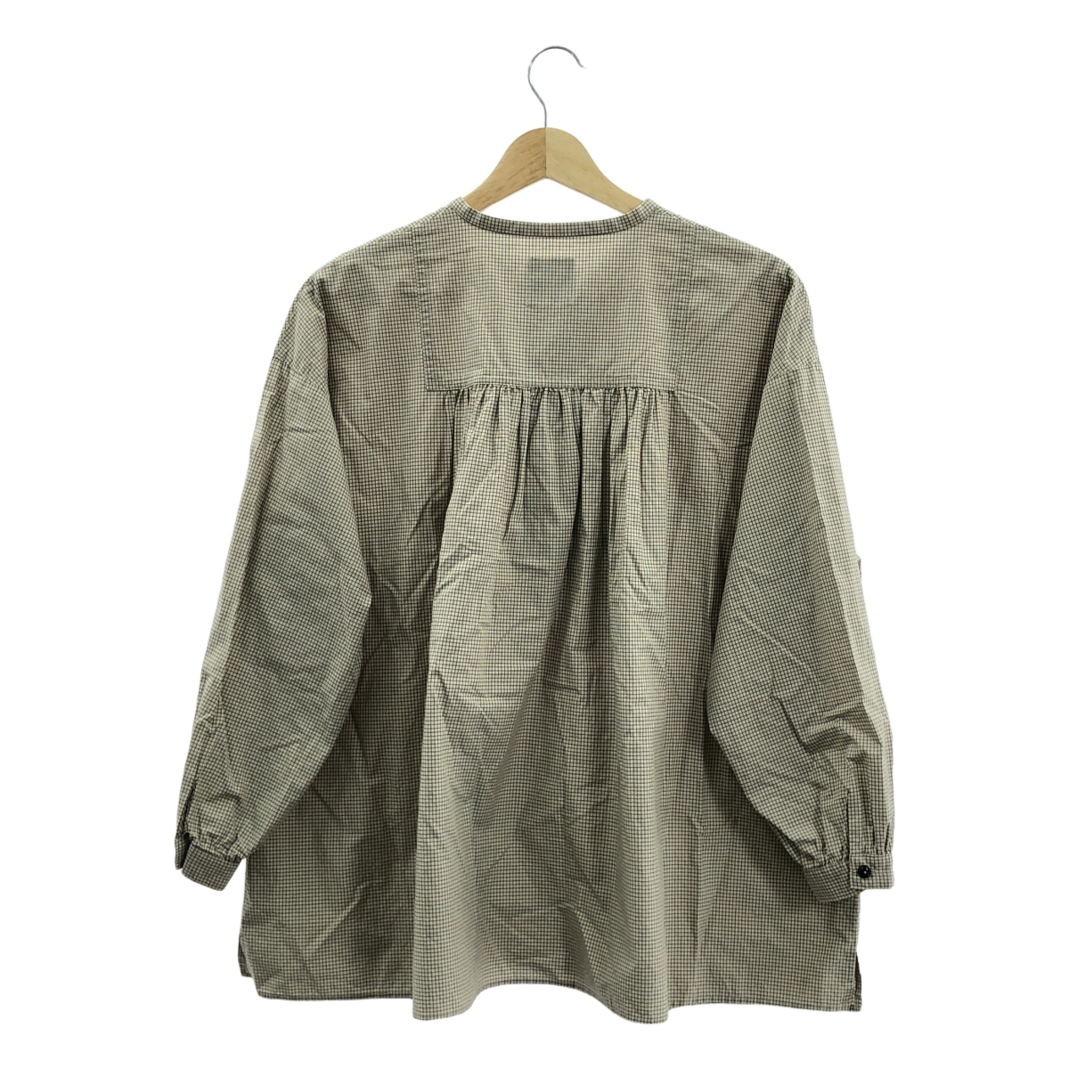 その他 オオカミと風ゆらぎのエルマ / スリット ギャザー シャツ ブラウス