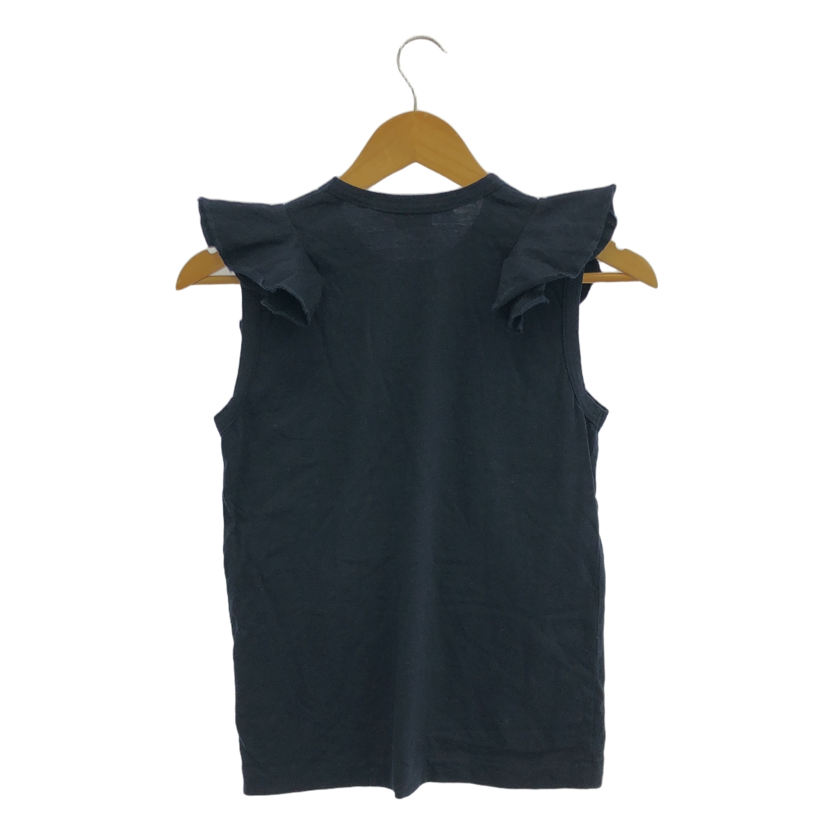 COMME des GARCONS COMME des GARCONS / コムコム フリルデザイン ノースリーブ コットン カットソー