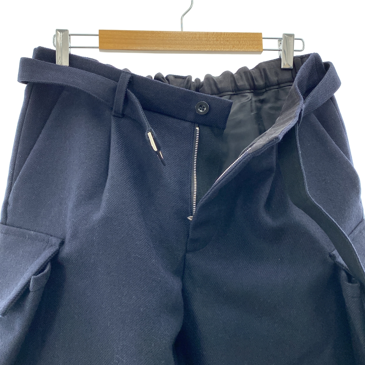 sacai / サカイ Double-Faced Wool Melton Pants ウールメルトンパンツ