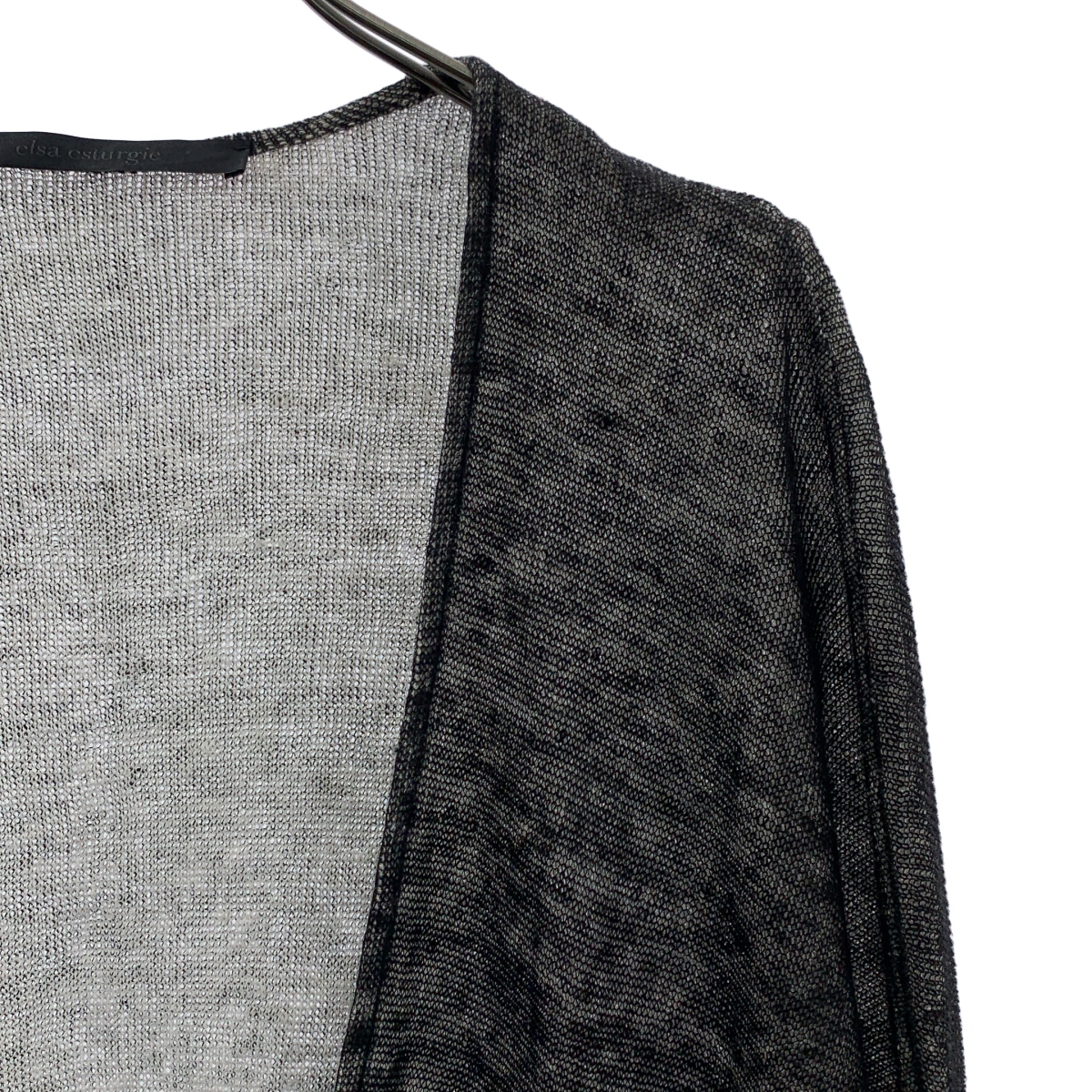 その他 リネン ニット カーディガン