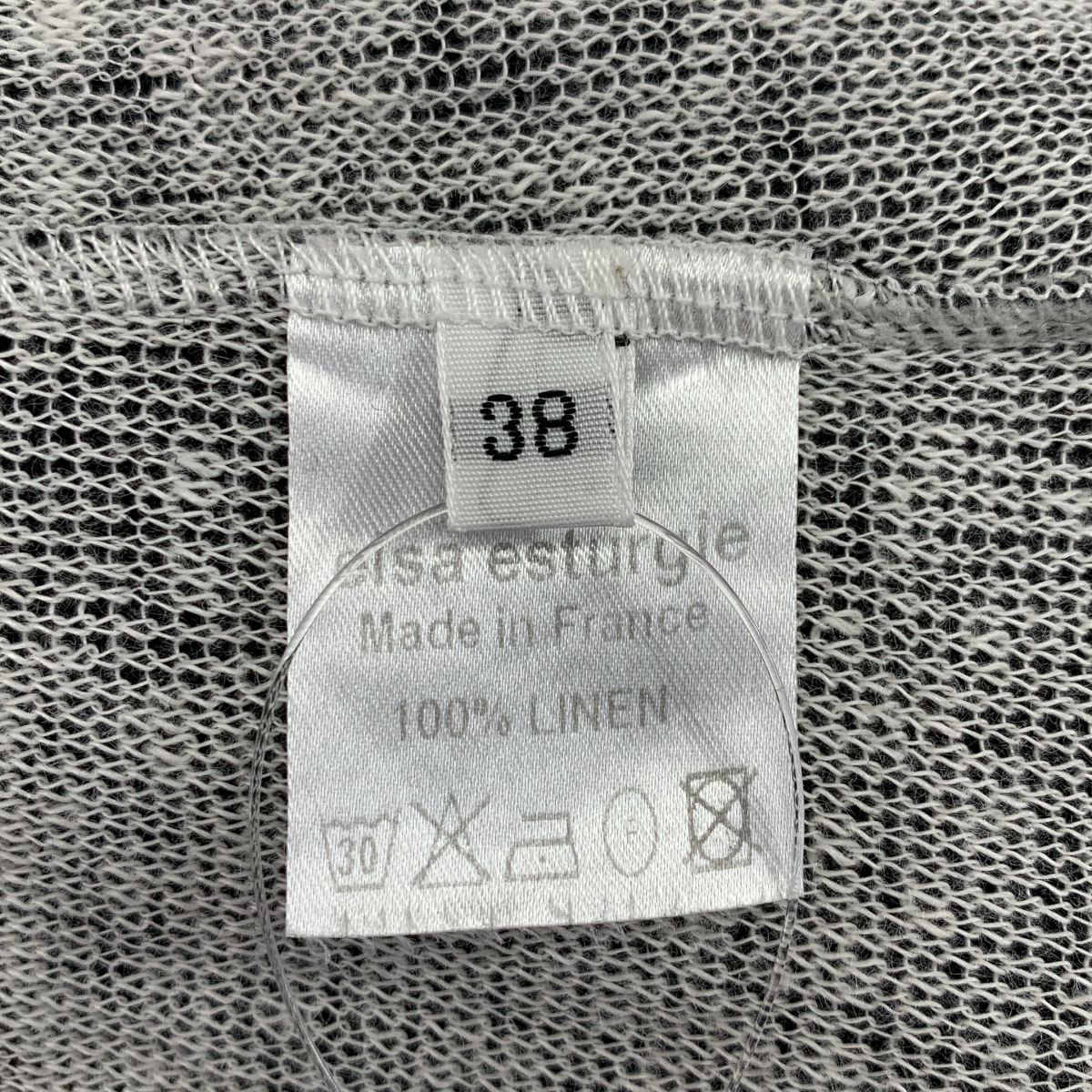 その他 リネン ニット カーディガン