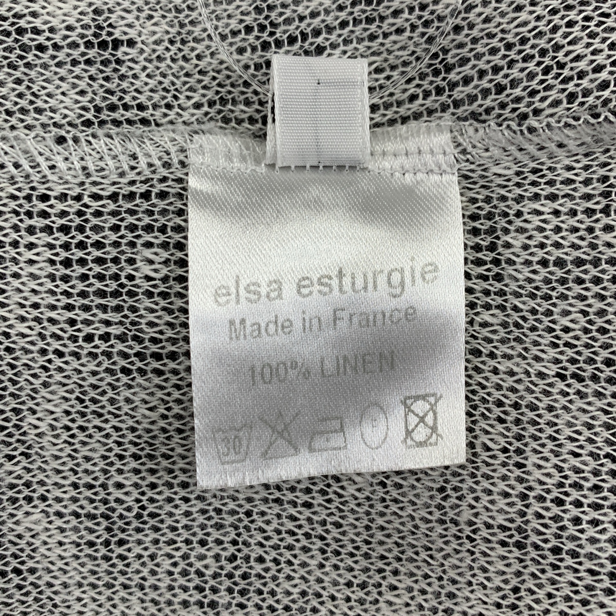 その他 リネン ニット カーディガン