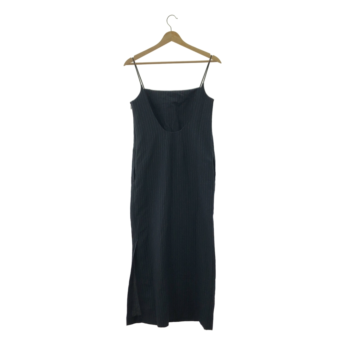 BEAUTY&YOUTH / ビューティーアンドユース ストライプ ポケット付き キャミワンピース