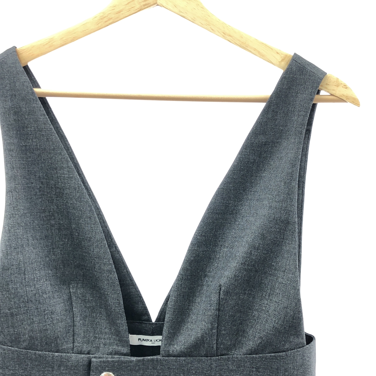 FUMIKA UCHIDA / フミカウチダ WOOL SUITING BRALETTE / ウール ベスト
