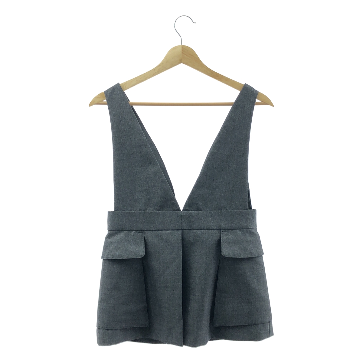 FUMIKA UCHIDA / フミカウチダ WOOL SUITING BRALETTE / ウール ベスト