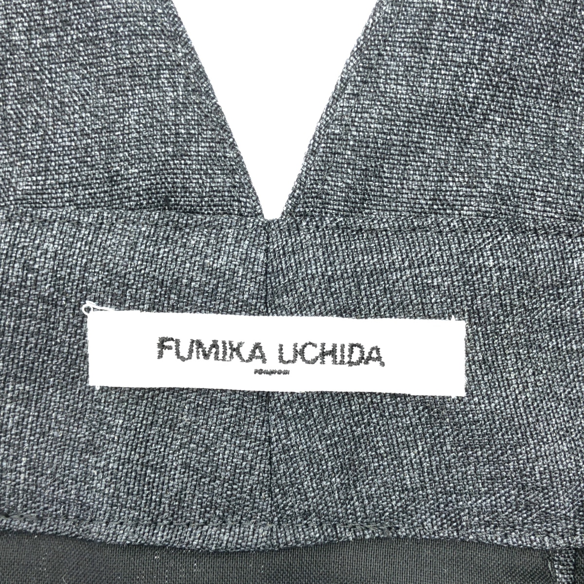 FUMIKA UCHIDA / フミカウチダ WOOL SUITING BRALETTE / ウール ベスト