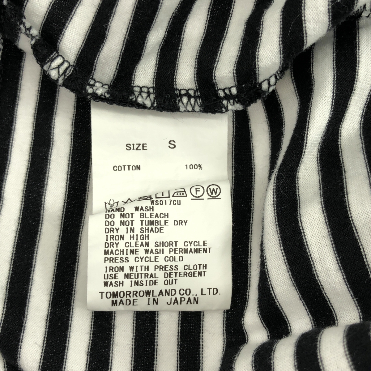 その他 コットン ボーダー Tシャツ