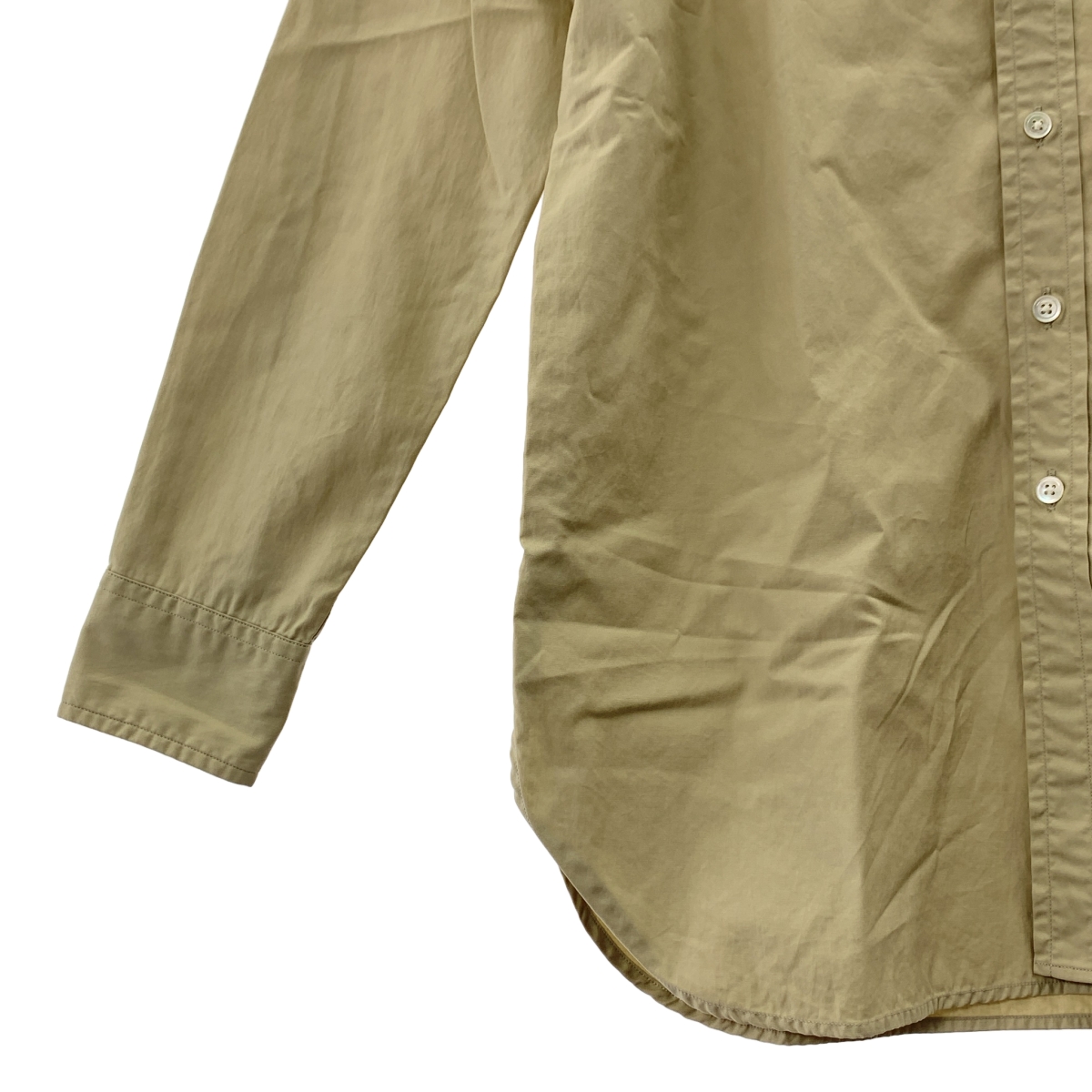 AURALEE / オーラリー WASHED FINX TWILL SHIRTS / バンドカラー シャツ