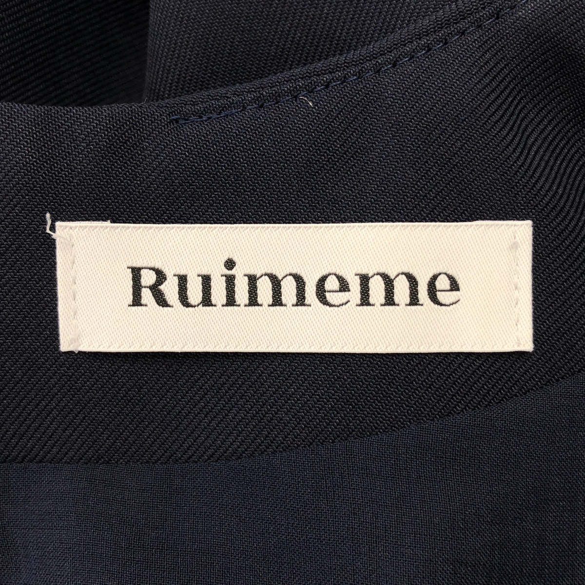 その他 puff sleeve docking dress ワンピース