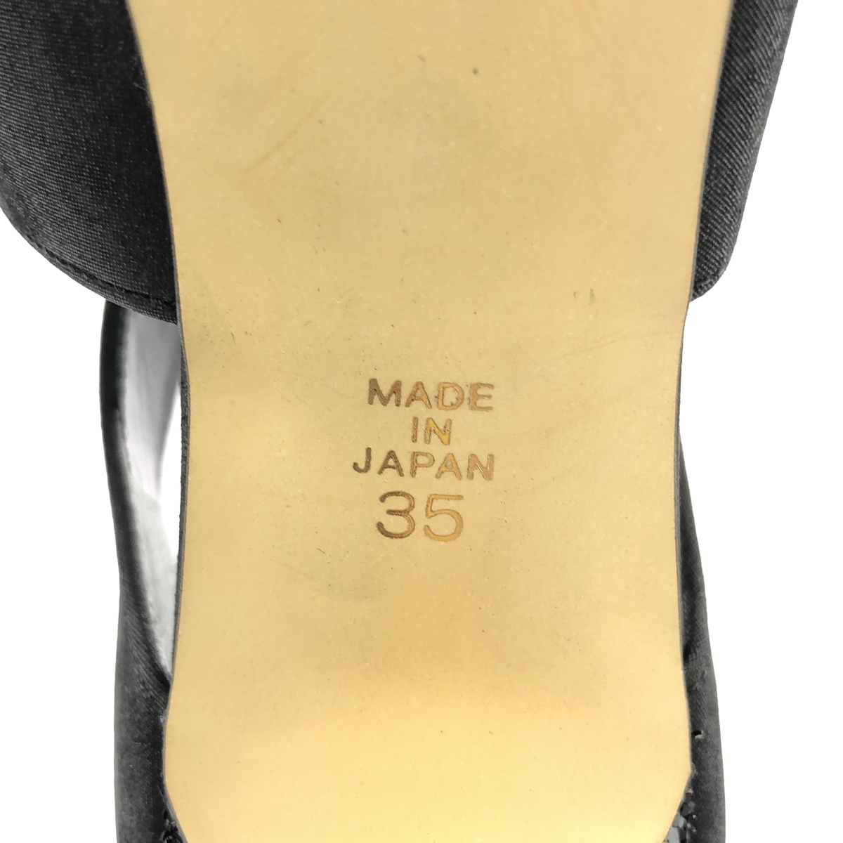 ESTNATION / エストネーション グリッター バックジップ ヒール サンダル