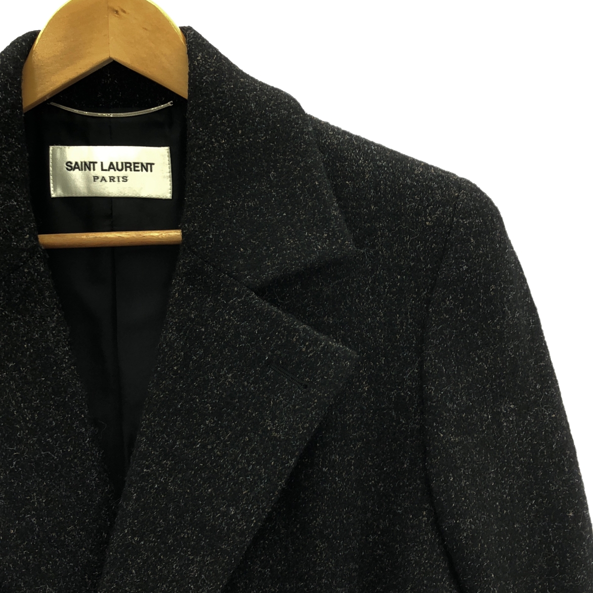 SAINT LAURENT PARIS / サンローランパリ ダブルブレスト チェスターコート