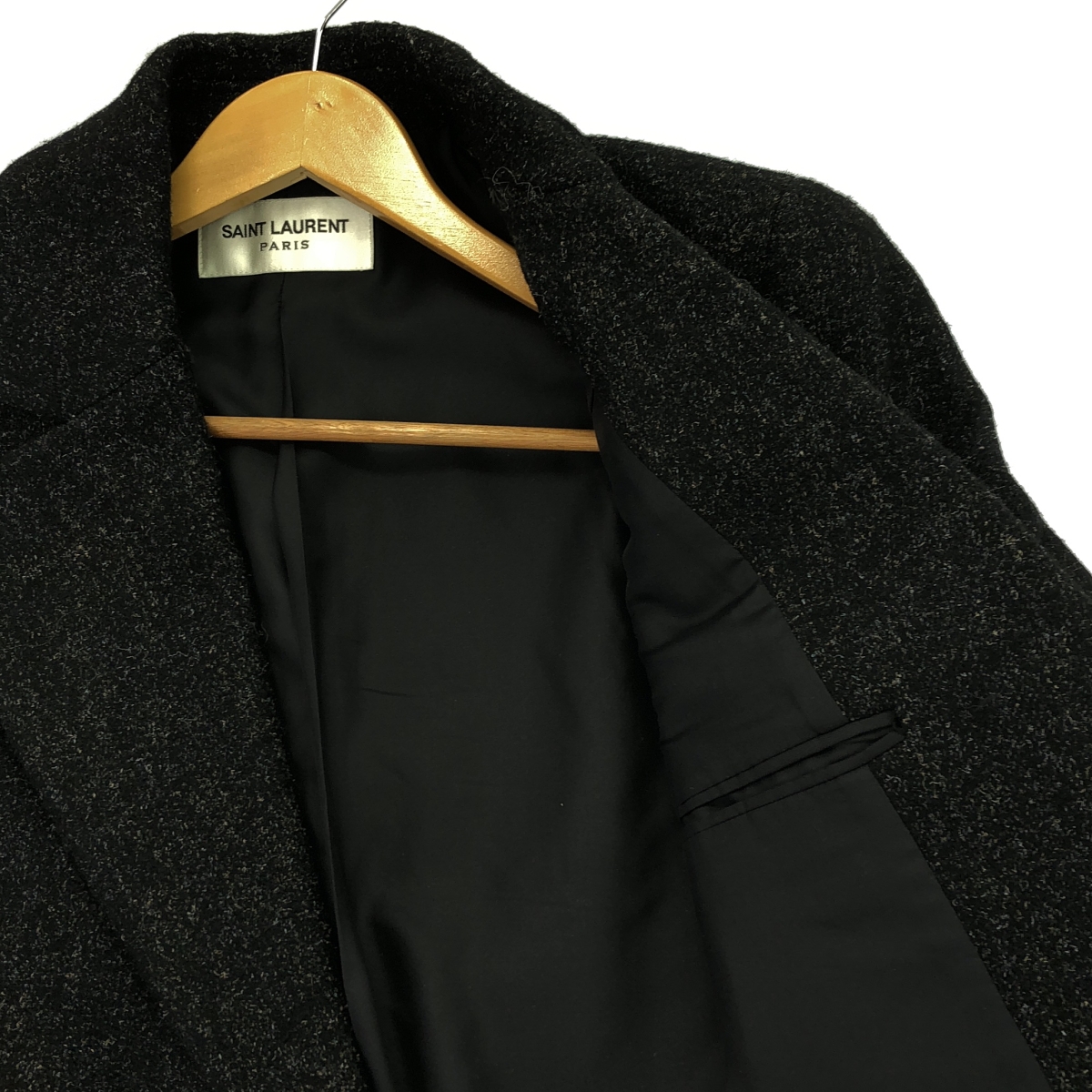 SAINT LAURENT PARIS / サンローランパリ ダブルブレスト チェスターコート