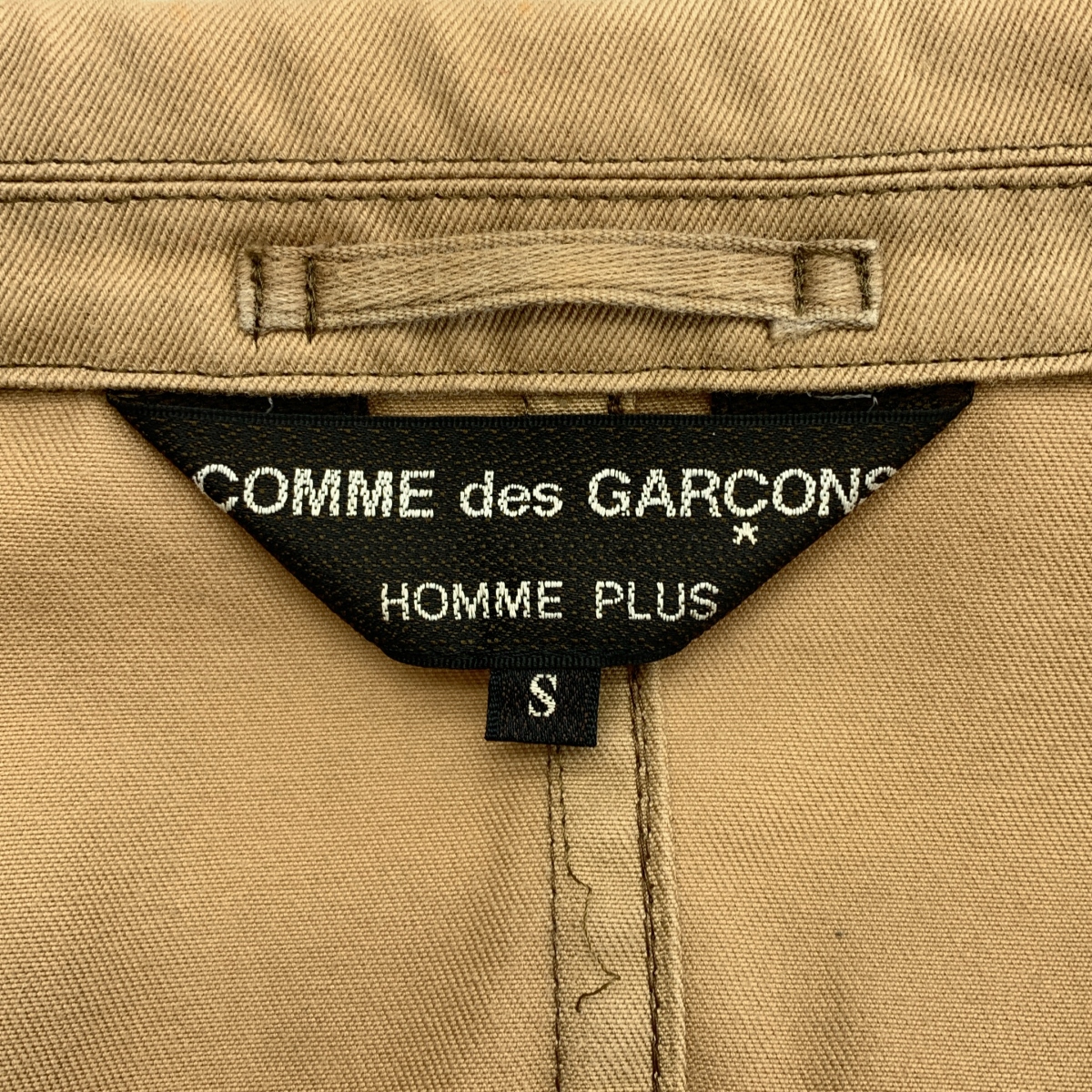 COMME des GARCONS HOMME PLUS / コムデギャルソンオムプリュス コットン チノ テーラードジャケット