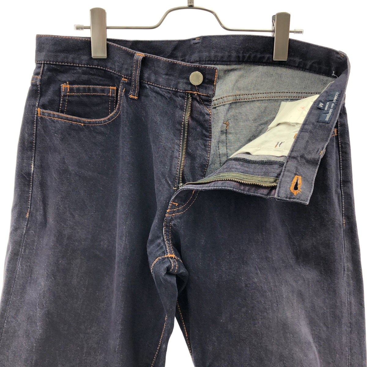 COMME des GARCONS HOMME / コムデギャルソンオム コットン リネン 5P ストレート デニムパンツ