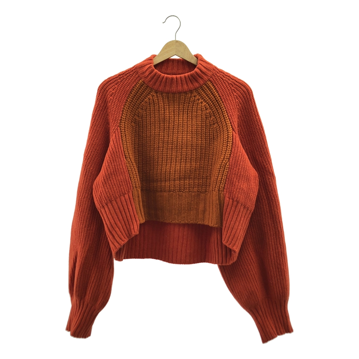 sacai / サカイ ウール バイカラー ニット セーター