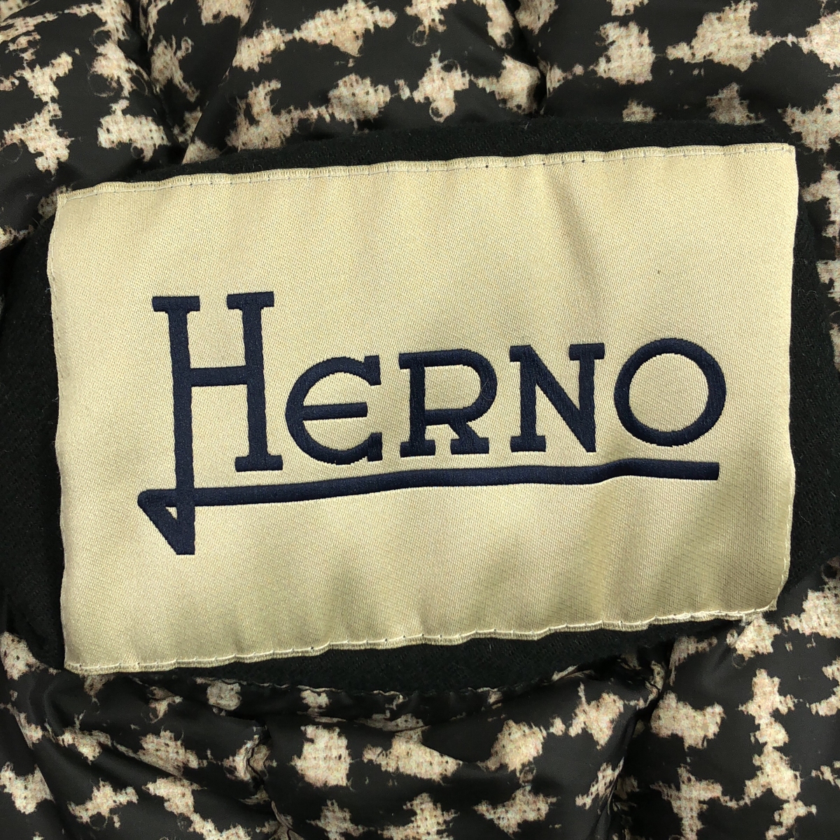 HERNO / ヘルノ リバーシブル ボトルネック ダウン ジャケット