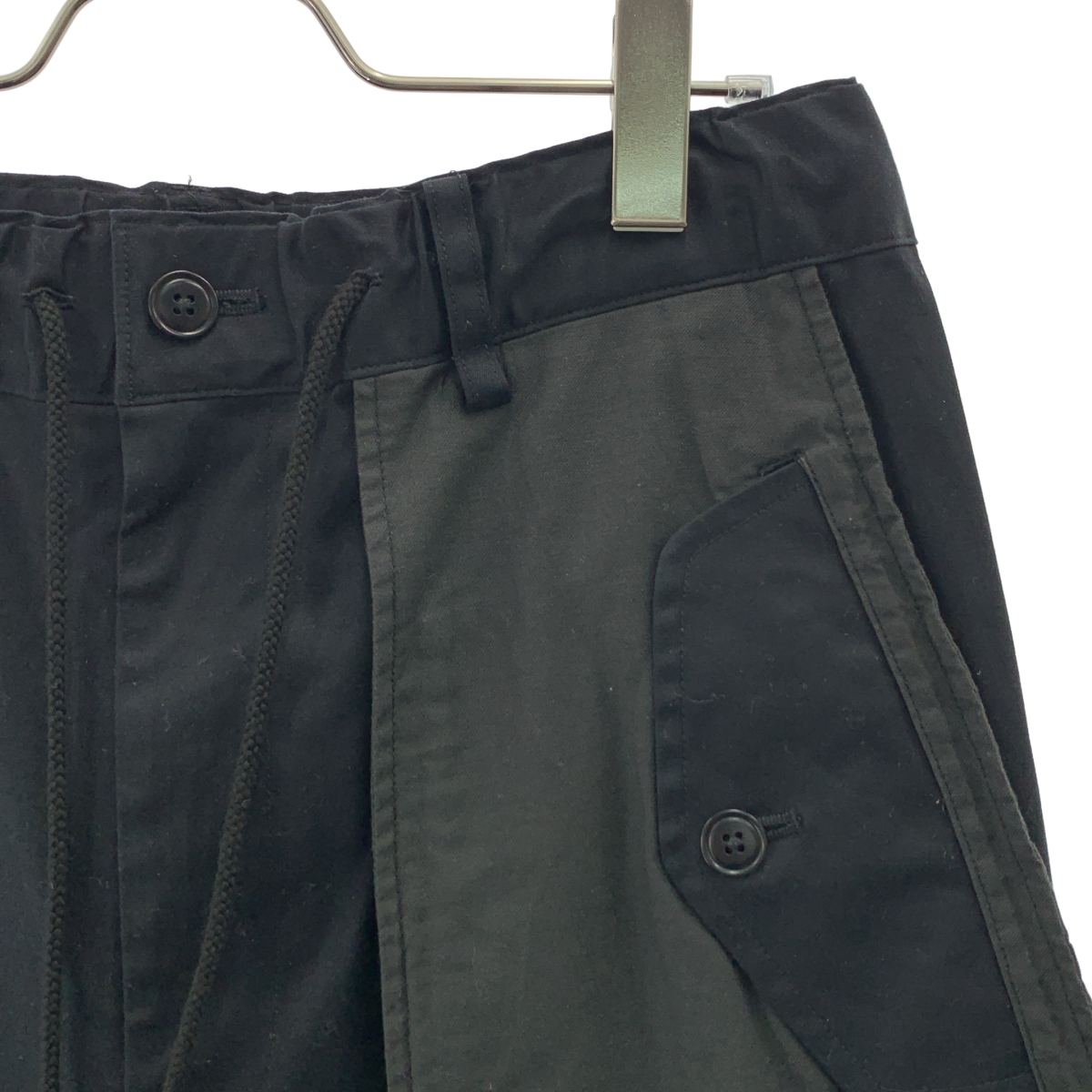 S'YTE YOHJI YAMAMOTO / サイトヨウジヤマモト コットン カットオフ カーゴパンツ