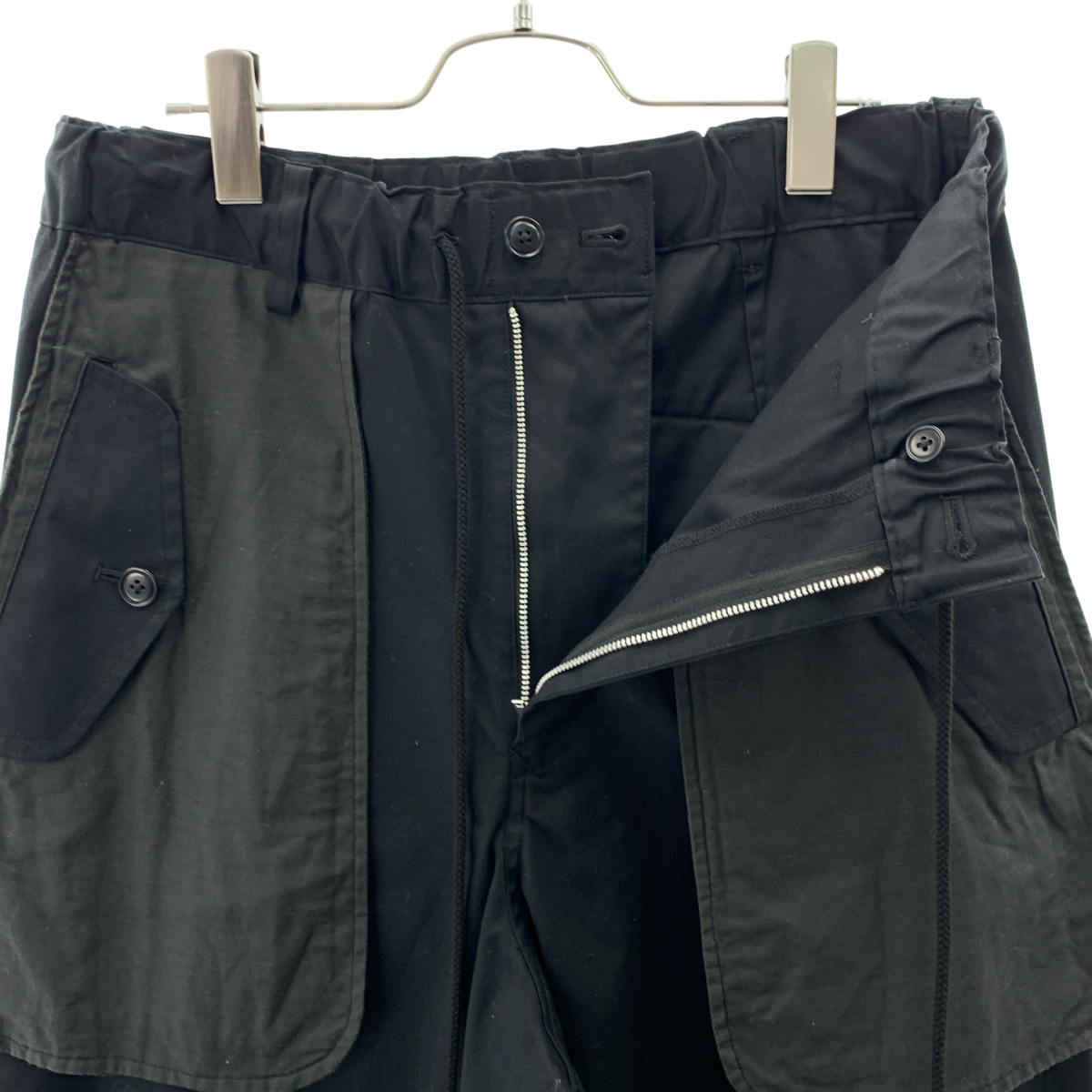 S'YTE YOHJI YAMAMOTO / サイトヨウジヤマモト コットン カットオフ カーゴパンツ