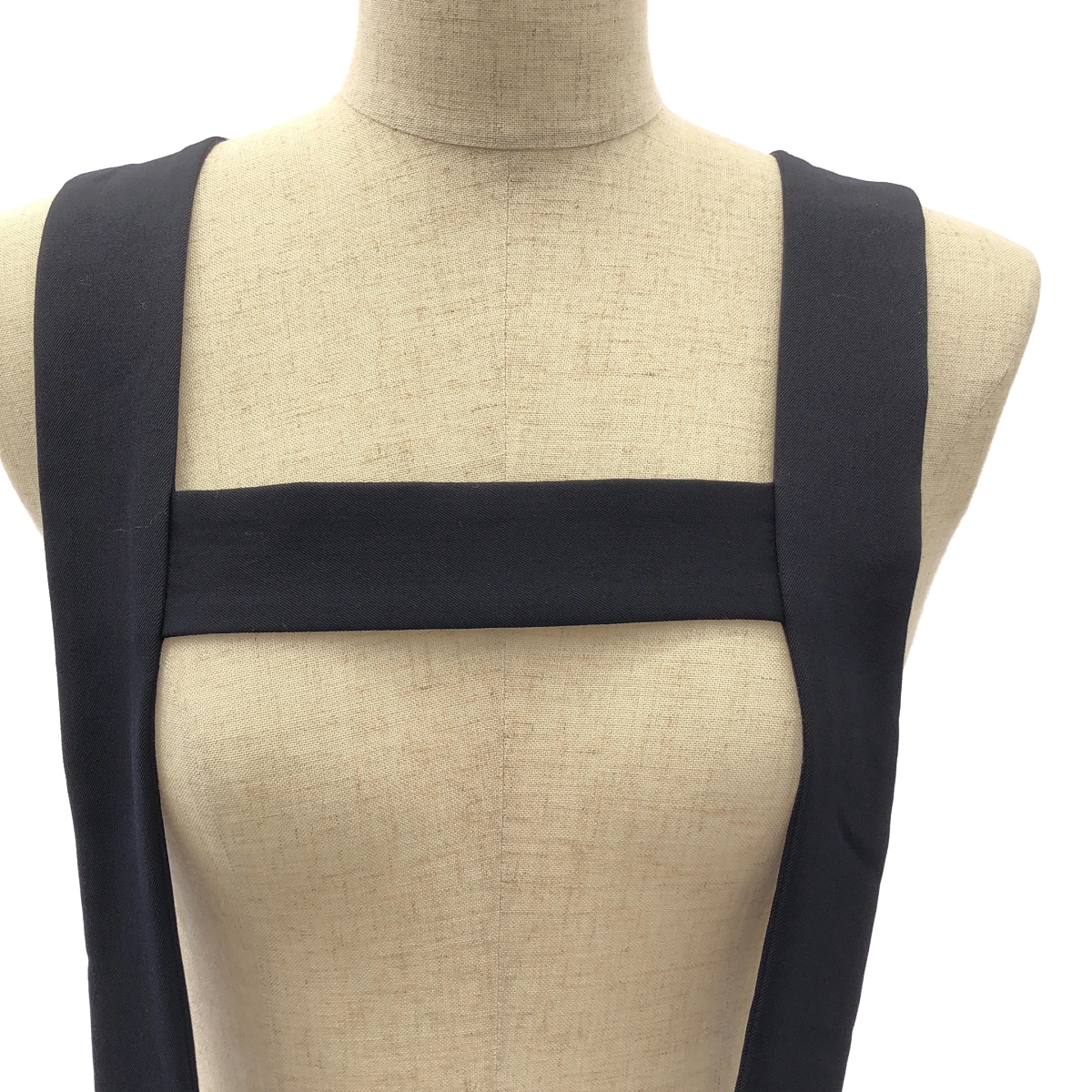 COMME des GARCONS COMME des GARCONS / コムコム ウール プリーツ加工 吊り ロング スカート